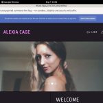 Alexiacage Discount Trials