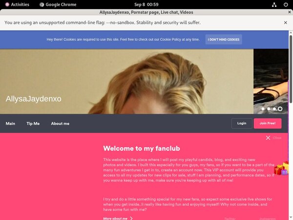 AllysaJaydenxo Membership Deal