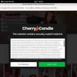 Cherry Candle Sign Up