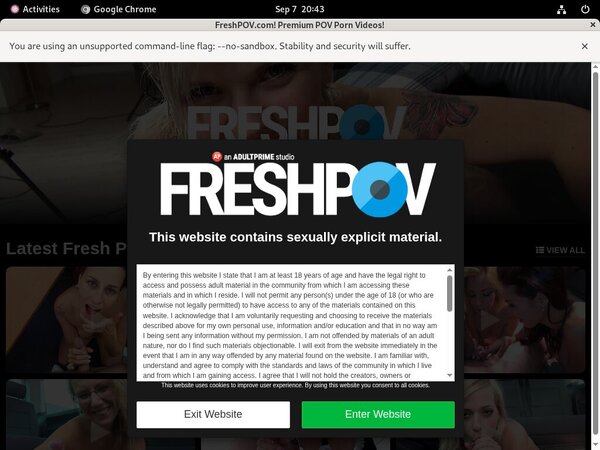 Cracked Fresh POV Account