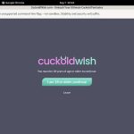 Cuckold Wish Free Trial Join