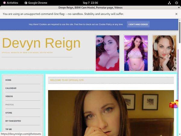 Devyn Reign Accounts Working