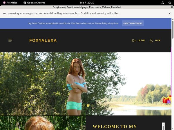 FoxyAleksa Paypal