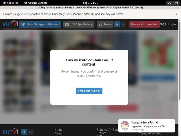Fre Voyeur-house.tv Login And Password