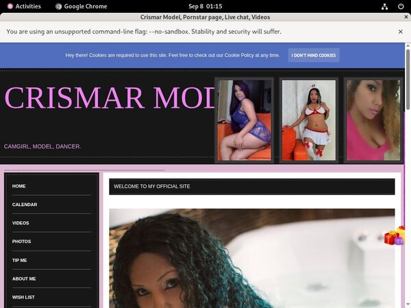 Free Accounts In Crismarhotxxx.modelcentro.com