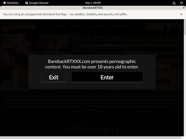 Free Barebackrtxxx.com Member