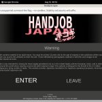 Free Handjob Japan Account Login