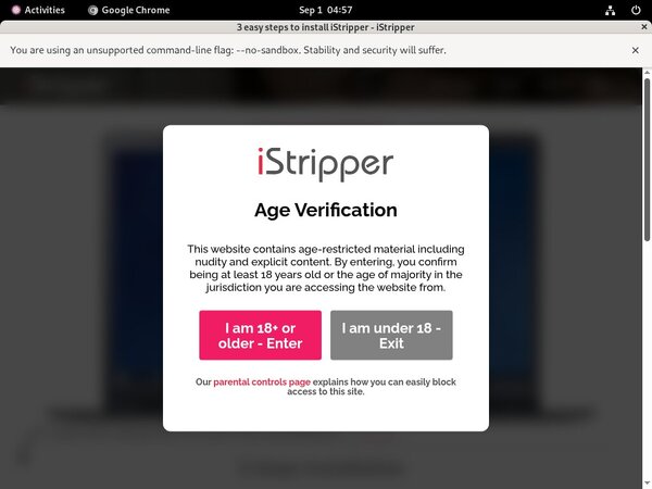 Free IStripper Account New