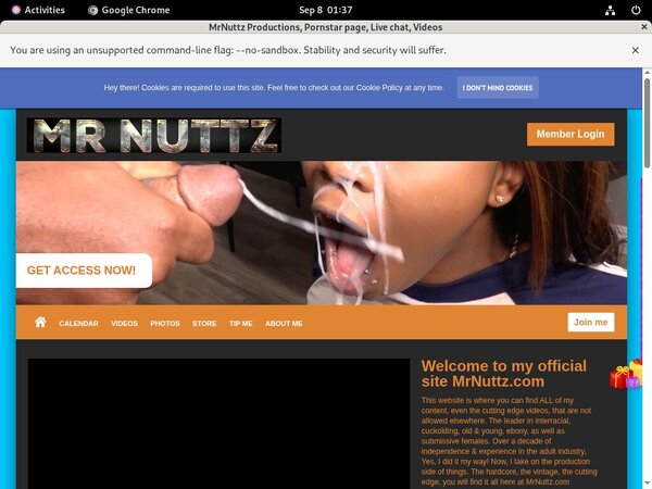 Free Logins For Mrnuttzproductions.modelcentro.com