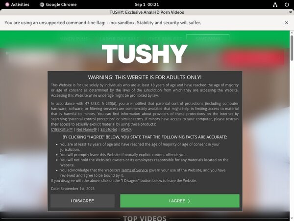 Free Passwords Tushy