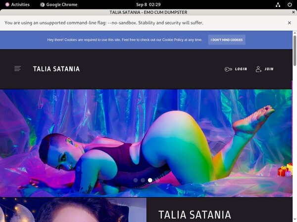 Free Taliasatania.modelcentro.com Discount Trial
