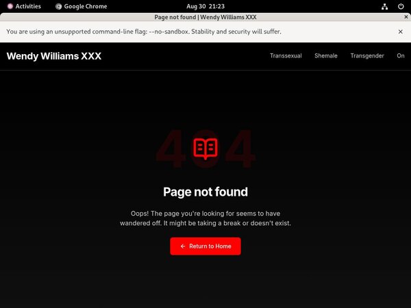 Free Wendywilliamsxxx.com Discount Code