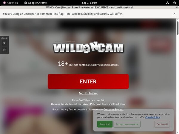 Free Wild On Cam Premium Account
