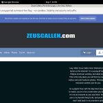 Free Zeuscallmodelcentro.com User And Pass