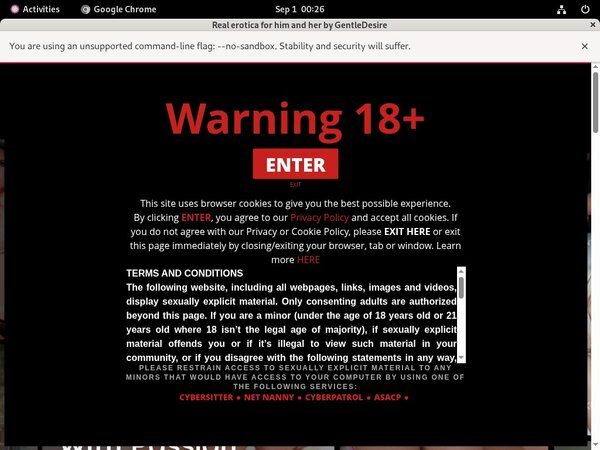Gentledesire.com With ECheck