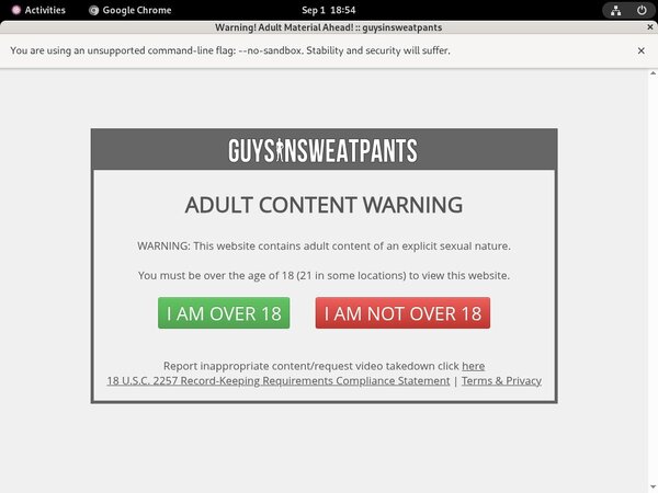 Guysinsweatpants.com ?? ??