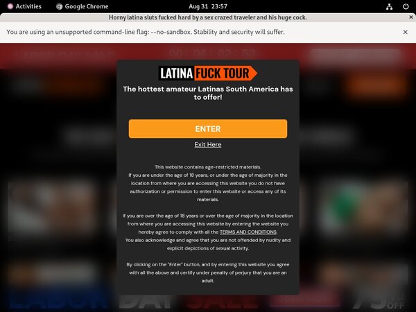 Latinafucktour.com Free Trial Login