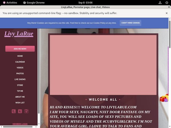 LivyLaRue Account List