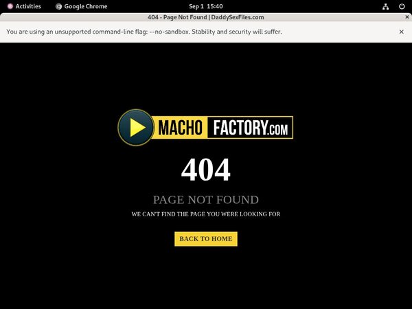 Membership For Macho Factory