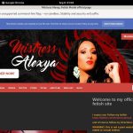 MistressAlexya Coupon