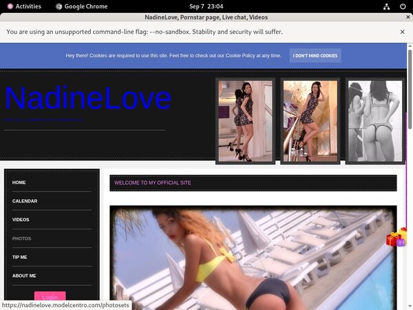 NadineLove Account 2016