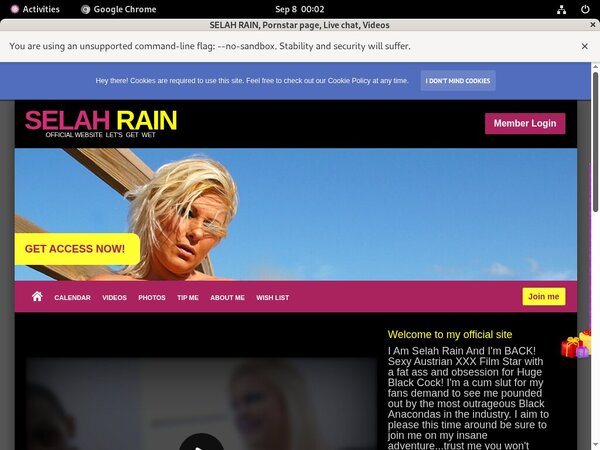 New SELAH RAIN Promo Code