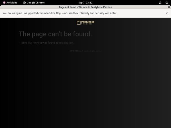 Pantyhose Passion Sconto