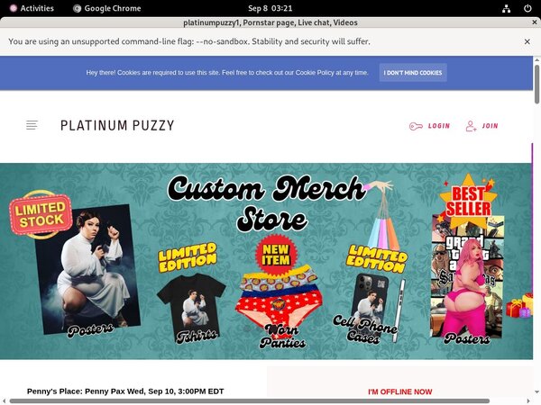 Platinumpuzzy.net Working Account