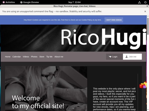 Ricohugi.com Account 2016