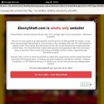 Site Rip Ebony Shaft