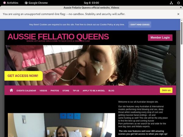 Special Aussie Fellatio Queens Discount Deal