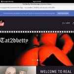 Tat2dbetty With European Credit Card