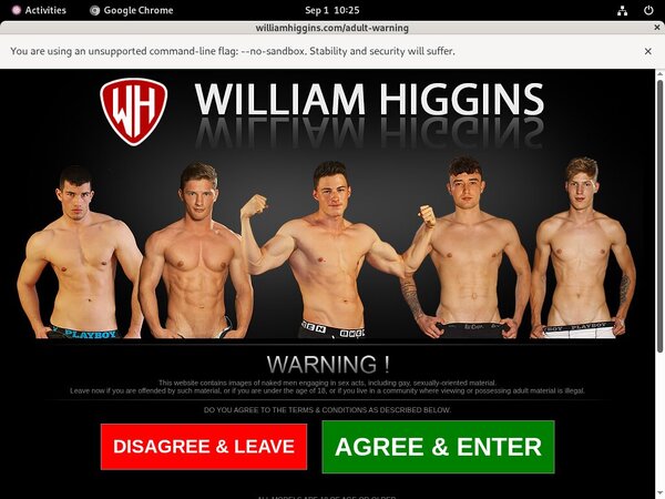 William Higgins With Master Card