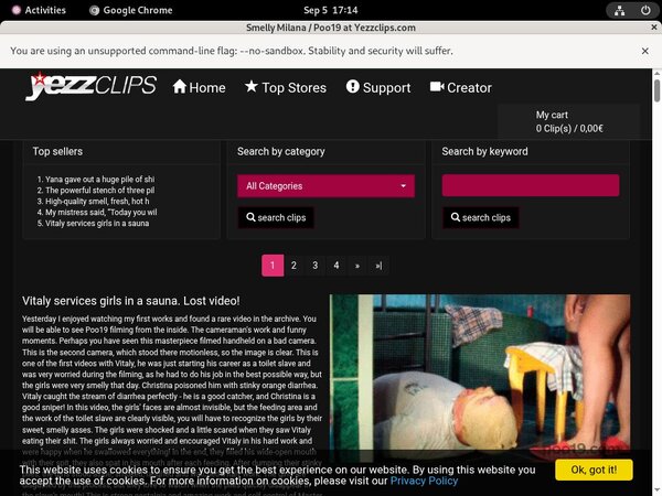Yezzclips.com Free Mobile