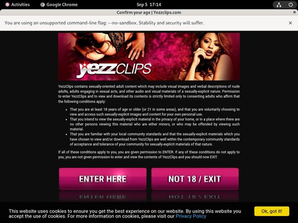 Yezzclips.com Free Passes