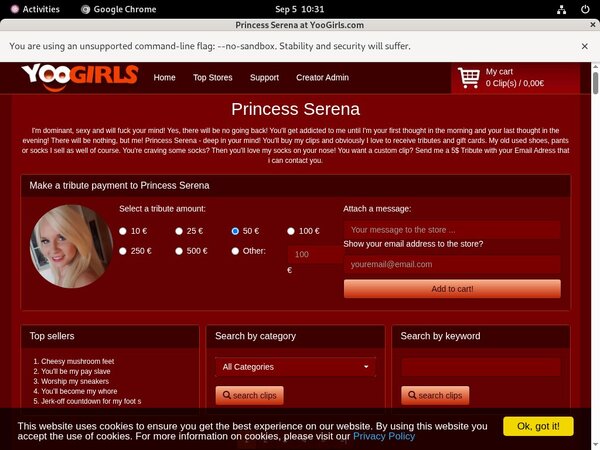 Yoogirls.com Without Card