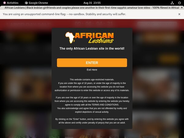 Limited African Lesbians Discount Offer