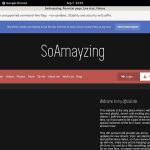 SoAmayzing Porn Pictures
