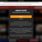 Africancasting Log In